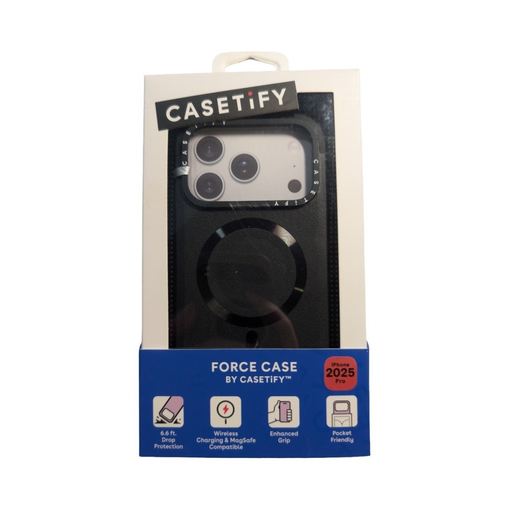 Oo3-P CASETiFY Force Case For Apple iPhone 17 Pro - Black ⬇️